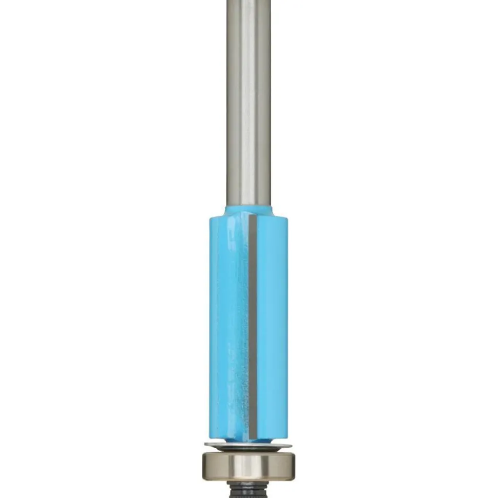 1/2" Dia, 1-3/16" LOC, 2 Flute Carbide-Tipped Edge Profile Flush Trim Router Bit