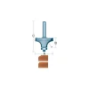 1-1/4" Dia, 3/8" LOC, 2 Flute Carbide-Tipped Edge Profile Round-Over Router Bit