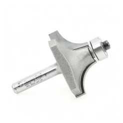 1-1/2" Dia, 3/4" LOC, 2 Flute Carbide-Tipped Edge Profile Round-Over Router Bit