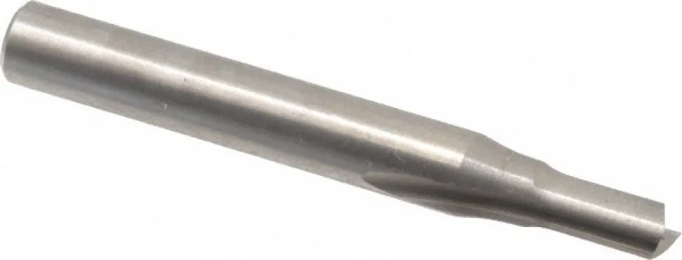 3/16" Dia, 3/8" LOC, 2 Flute Square End Double Edge Router Bit