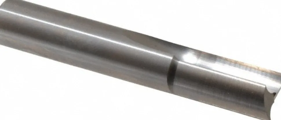 1/2" Dia, 1" LOC, 2 Flute Square End Double Edge Router Bit
