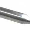 1/8" Dia, 1/2" LOC, 1 Flute Square End Single Edge Router Bit