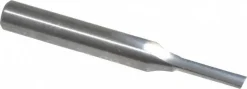 1/8" Dia, 1/2" LOC, 1 Flute Square End Single Edge Router Bit