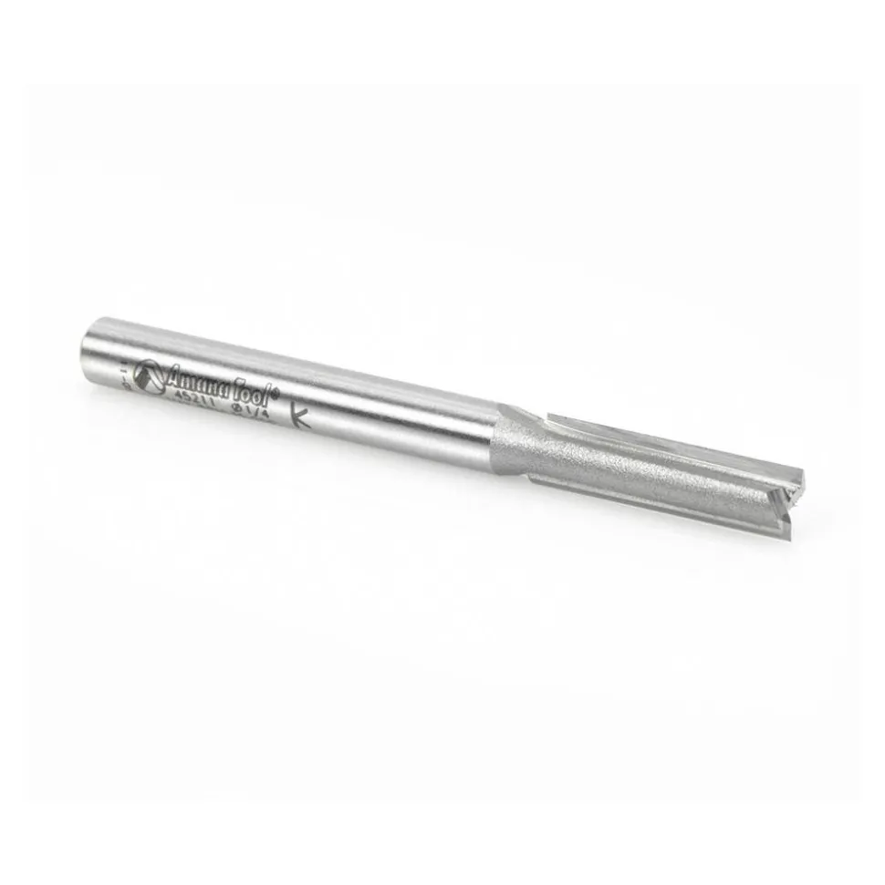 1/4" Dia, 1" LOC, 2 Flute Straight Router Bit