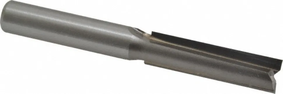 1/2" Dia, 2" LOC, 2 Flute Straight Router Bit