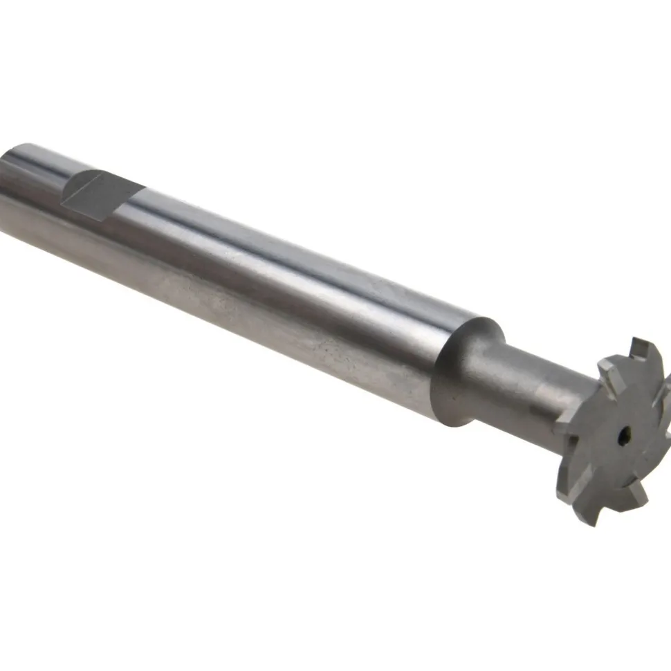1" Dia, 1/8" Wide, Cobalt T-Slot Cutter