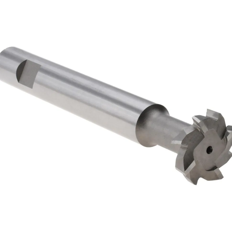 1" Dia, 1/4" Wide, Cobalt T-Slot Cutter