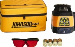 1,500' (Exterior) Measuring Range, 1/8" at 100' Accuracy, Self-Leveling Rotary Laser