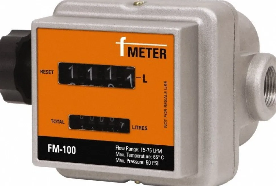 1" FNPT Port Nutating Disc Flowmeter