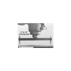 6" Head, 3/4" Shank Dia, 2 Bits Per Cutter, 3/8" Tool Bit, Fly Cutter