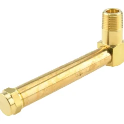 4-1/4 Inch Long Sight, 1/2 Inch Thread Size, Buna-N Seal Short Elbow, Vented Oil-Level Indicators and Gauge