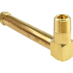 4-1/4 Inch Long Sight, 1/2 Inch Thread Size, Buna-N Seal Short Elbow, Vented Oil-Level Indicators and Gauge