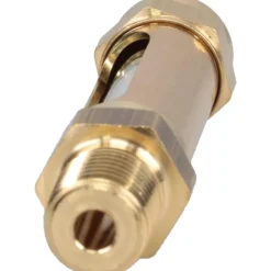 1-3/8 Inch Long Sight, 1/4 Inch Thread Size, Buna-N Seal Straight to Male Thread, Vented Oil-Level Indicators and Gauge