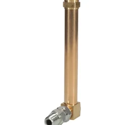 4-1/4 Inch Long Sight, 1/4 Inch Thread Size, Buna-N Seal Union Coupling, Vented Oil-Level Indicators and Gauge