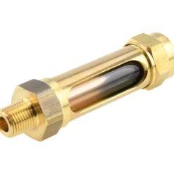 1-3/8 Inch Long Sight, 1/8 Inch Thread Size, Buna-N Seal Straight to Male Thread, Vented Oil-Level Indicators and Gauge