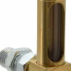 1-3/8 Inch Long Sight, 1/4 Inch Thread Size, Buna-N Seal Union Coupling, Vented Oil-Level Indicators and Gauge