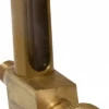 1-3/8 Inch Long Sight, 1/8 Inch Thread Size, Buna-N Seal Short Elbow With Drain, Vented Oil-Level Indicators and Gauge