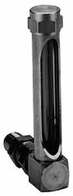 1-3/8 Inch Long Sight, 1/8 Inch Thread Size, Buna-N Seal Union Coupling, Vented Oil-Level Indicators and Gauge
