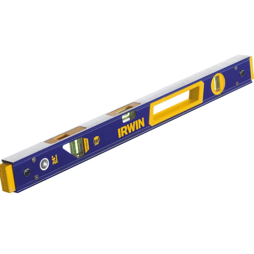 24" Long 3 Vial Box Beam Level