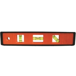 9" Long 3 Vial Torpedo Level