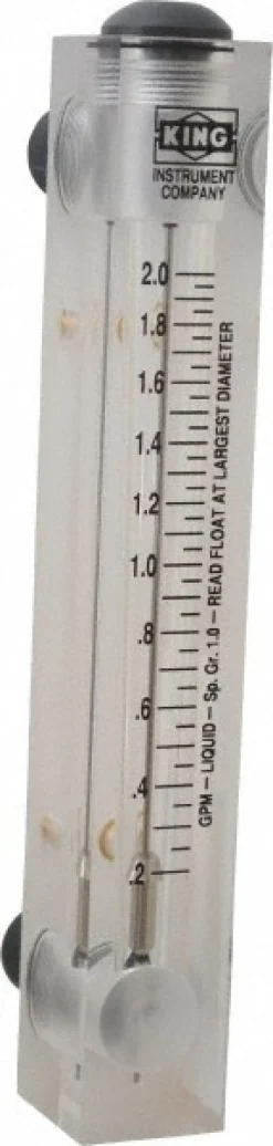 1/2" M Port Block Style Panel Mount Flowmeter