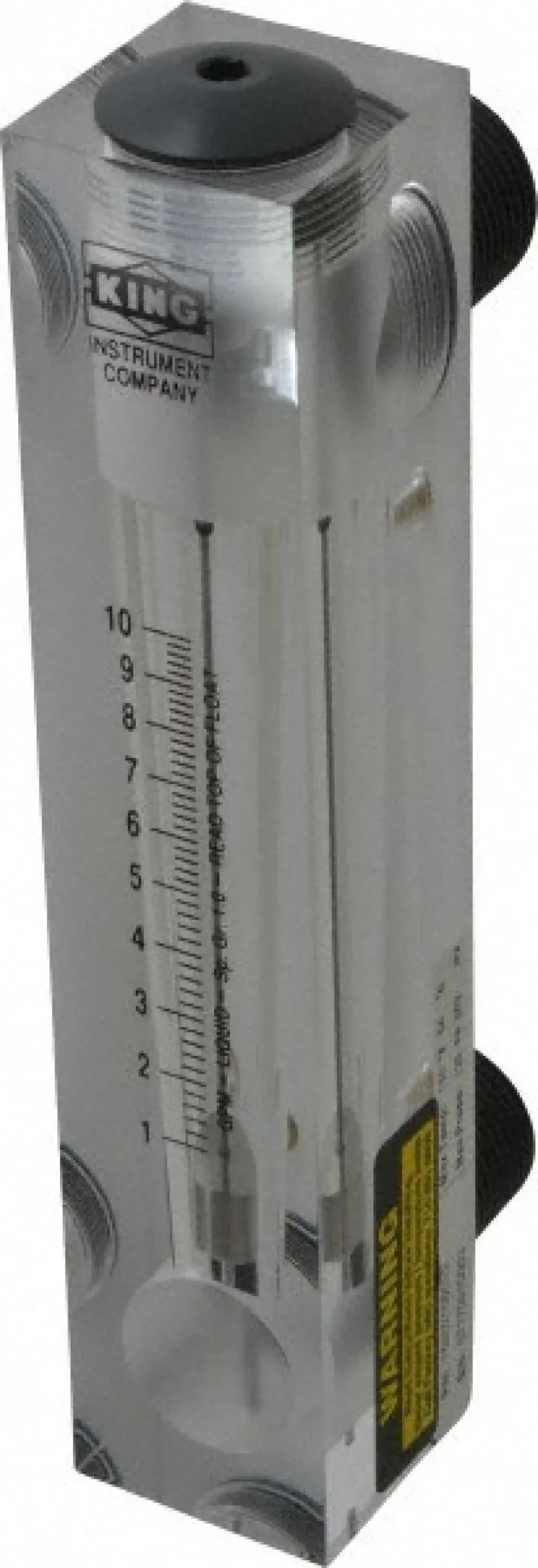 1" M Port Block Style Panel Mount Flowmeter