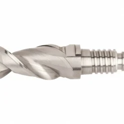 1/2" Mill Dia, 3/4" LOC, 43.6mm OAL, 5 Flute Square End Mill Head