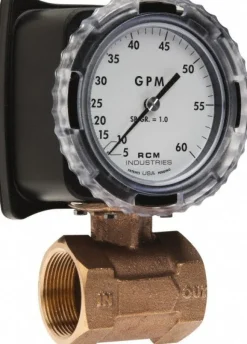 1-1/2" NPT Port RCM Industries Flo-Gage Flowmeter