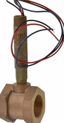 2,000 psi, Brass Housing, Dwyer Flowtect Flow Switch