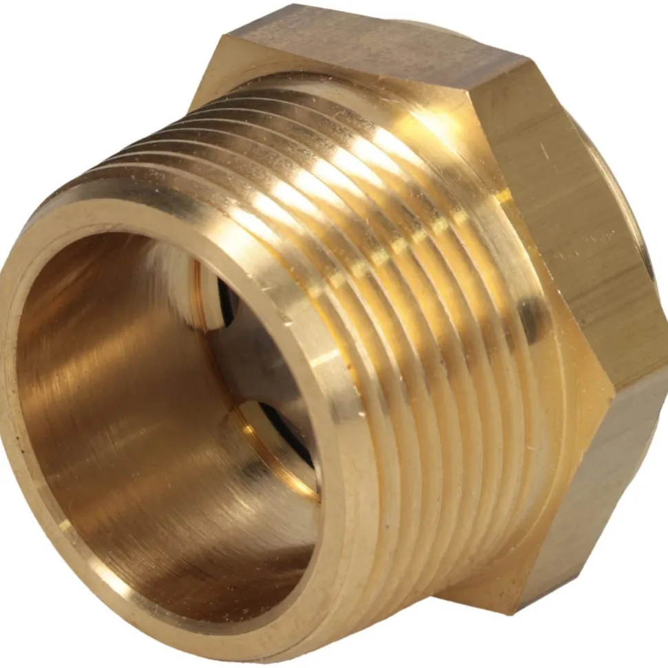 2" Sight Dia, 1-1/4" Thread, 1-5/16" OAL, Viewport Sight Glass & Flow Sight