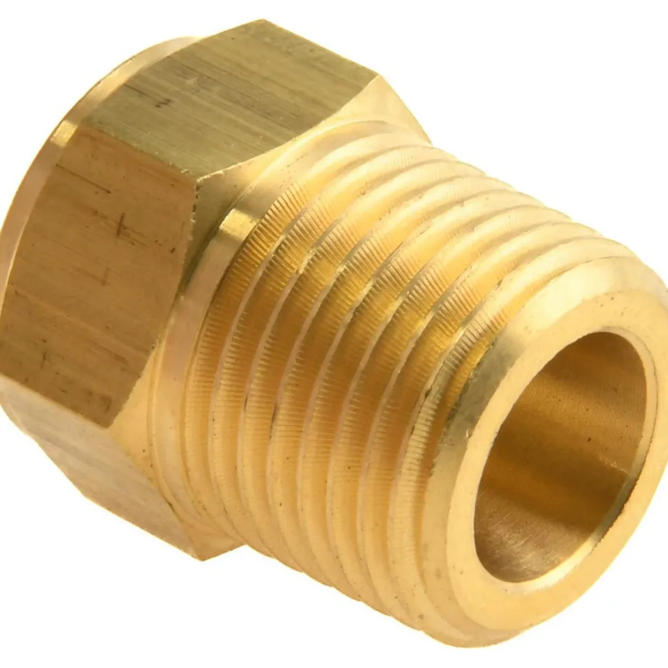 1" Sight Dia, 1/2" Thread, 1-3/32" OAL, Viewport Sight Glass & Flow Sight