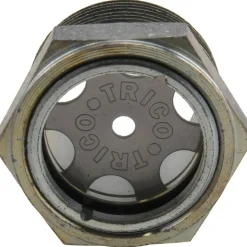 2" Sight Dia, 1-1/4" Thread, 1-5/16" OAL, Viewport Sight Glass & Flow Sight