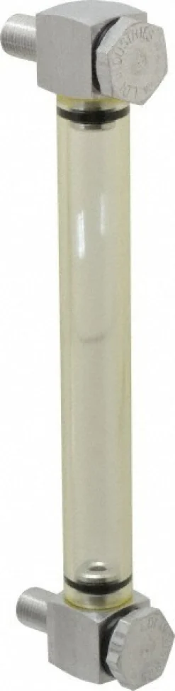 1/2-20 Thread, 5-9/32 Inch Sight Length, 125 Max psi, Closed Circuit Liquid Level Rigid Plastic Sight Gauge