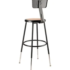 Adjustable Height Stool: Hardboard, 14