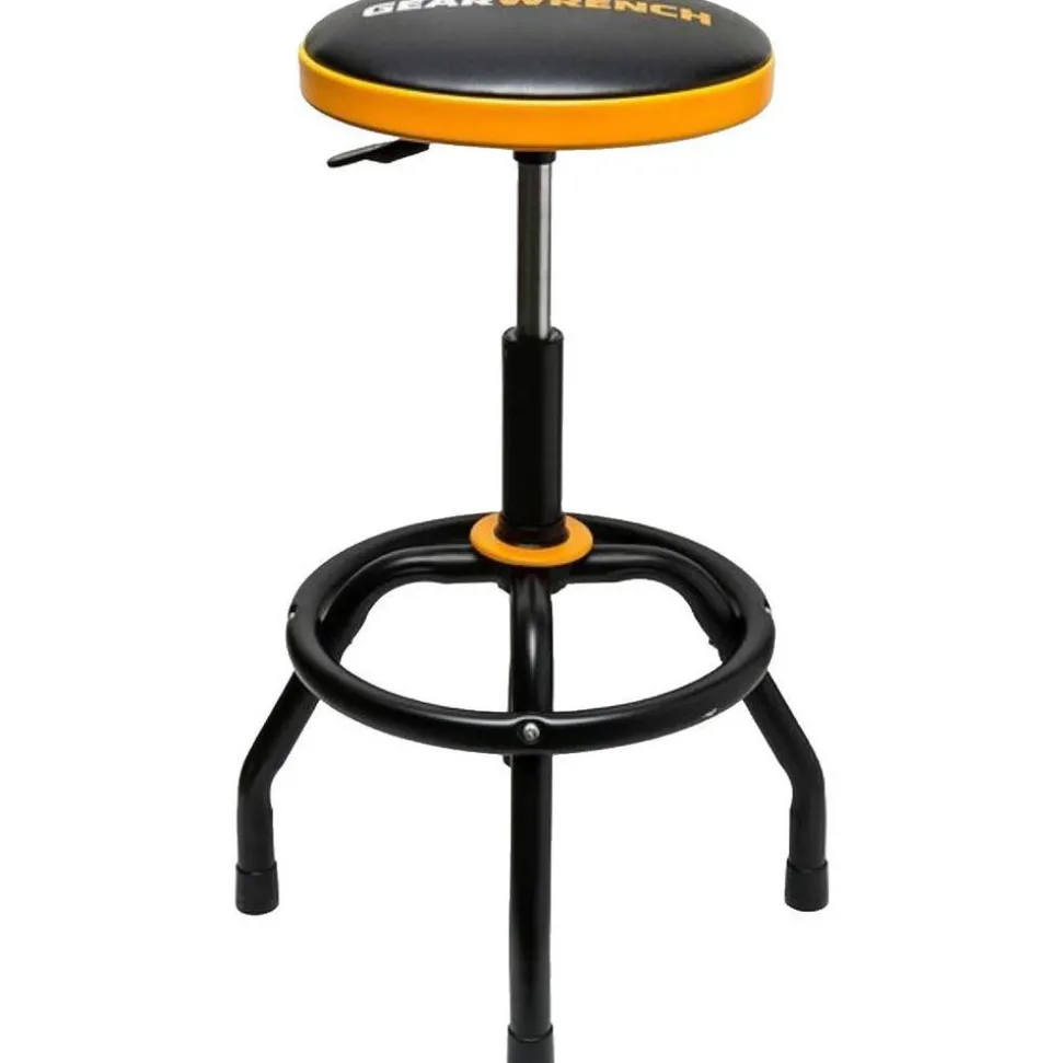 Adjustable Height Stool: Rubber