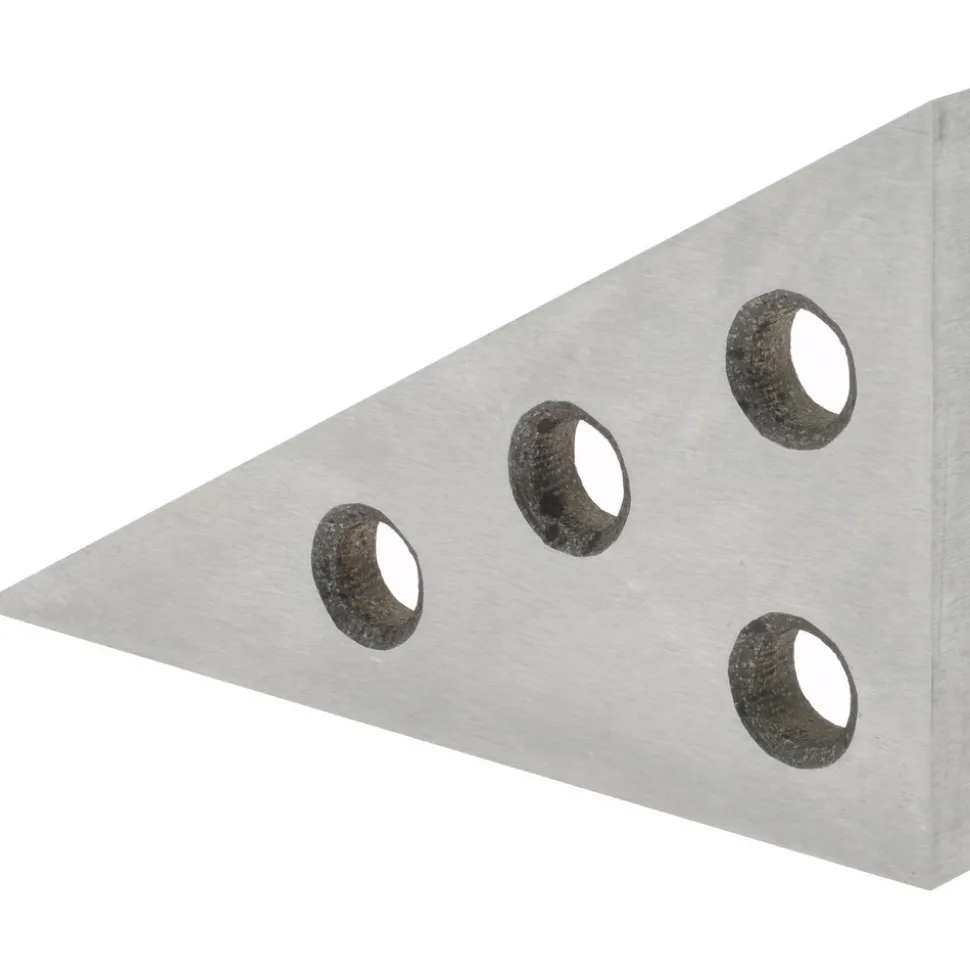 90° Angle, 4 Inch Long, 1/4 Inch Thick, Steel, Angle Block