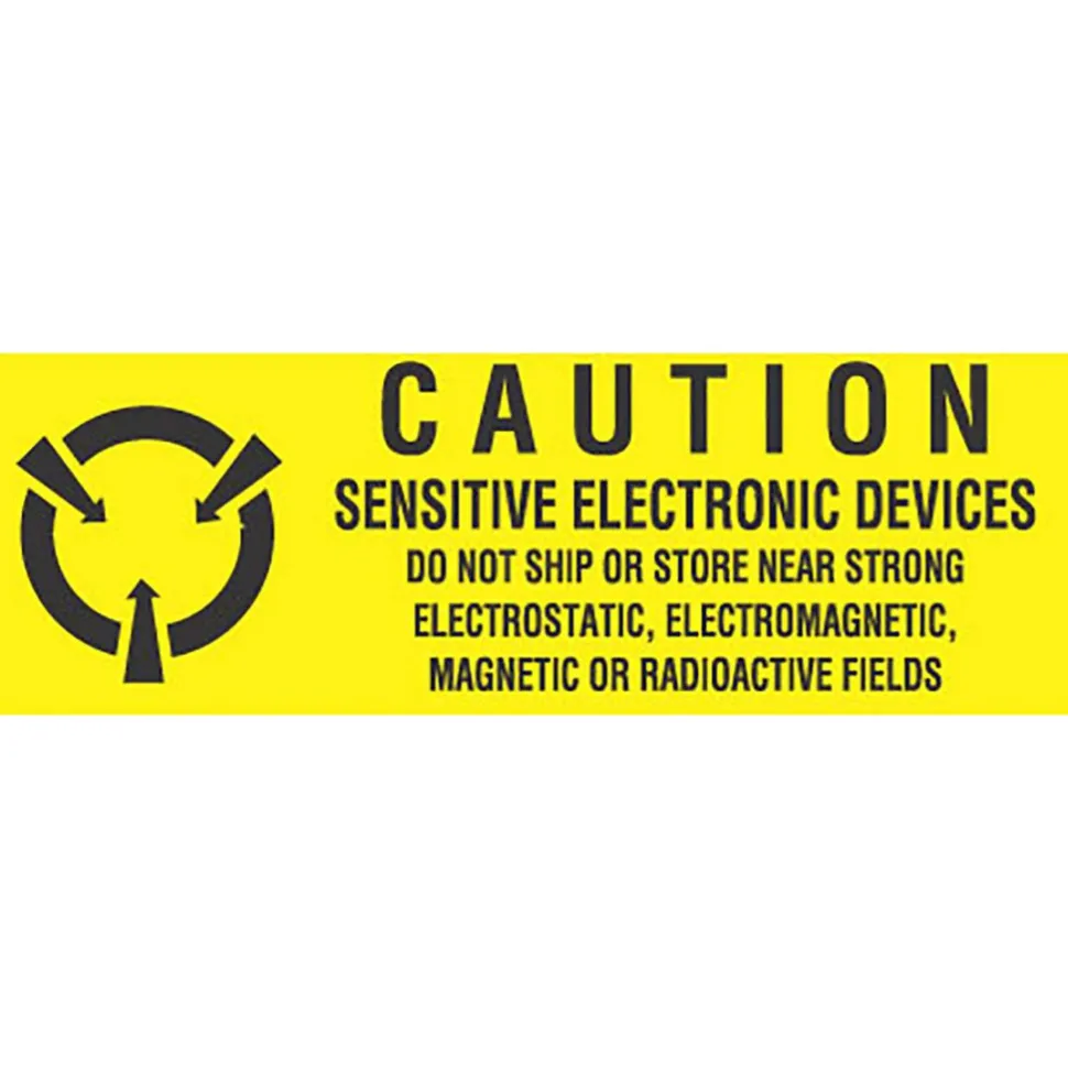 Anti-Static Equipment Accessories: Type: Caution Label