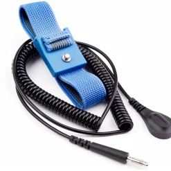 Anti-Static Wrist Strap: Size Adjustable, Fabric, Non-Disposable