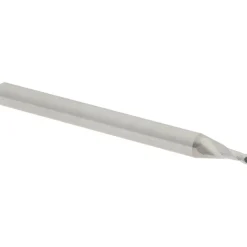Ball End Mill: 1/16" Dia, 1/8" LOC, 2 Flute, Solid Carbide