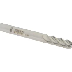 Ball End Mill: 1/4" Dia, 3/4" LOC, 4 Flute, Solid Carbide