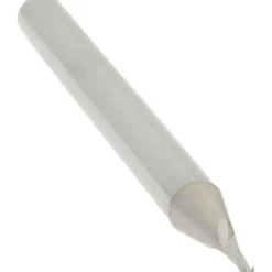 Ball End Mill: 1/32" Dia, 3/32" LOC, 2 Flute, Solid Carbide