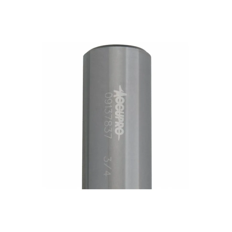 Ball End Mill: 3/4" Dia, 1-1/2" LOC, 4 Flute, Solid Carbide