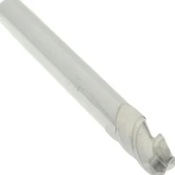 Ball End Mill: 1/8" Dia, 1/4" LOC, 3 Flute, Solid Carbide