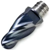 Ball End Mill Heads: Mill Diameter (mm): 9.53; Mill Diameter (Decimal Inch): 0.3750; Length of Cut (mm): 15.01