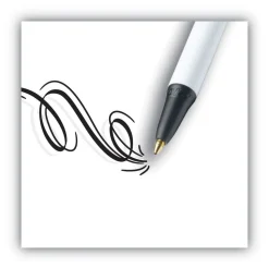 Ball Point Pen: 1 mm Tip, Black Ink