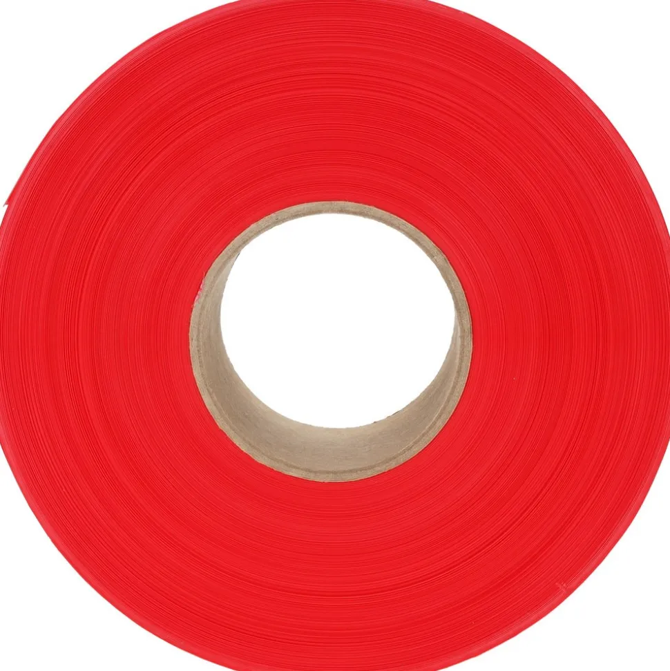 Barricade Tape: Black & Red, Message:" Danger", 3.0000" Width, 1000.00' Length
