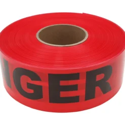 Barricade Tape: Black & Red, Message: