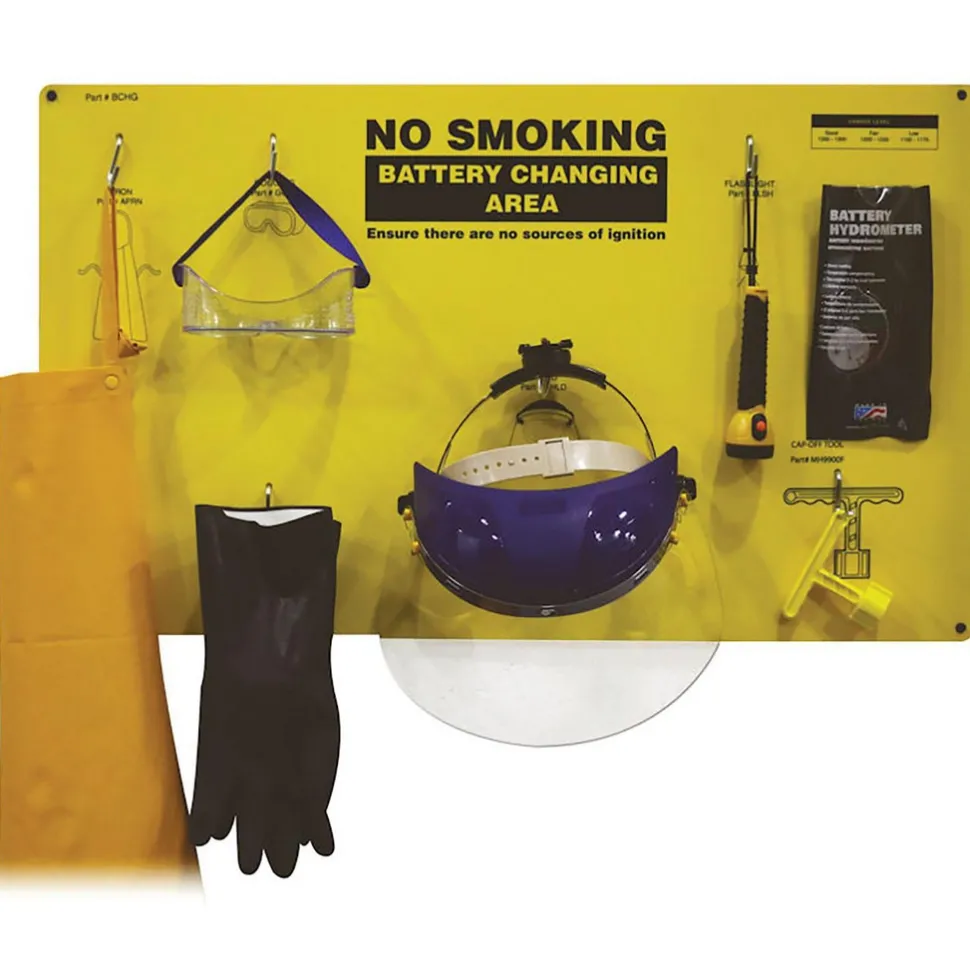 Battery PPE Kit: 6 Components