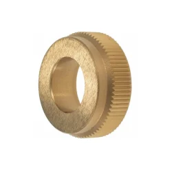 Beveled Face Knurl Wheel: 1" Dia, 90 ° Tooth Angle, 25 TPI, Straight, High Speed Steel
