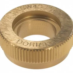 Beveled Face Knurl Wheel: 1" Dia, 90 ° Tooth Angle, 25 TPI, Straight, High Speed Steel